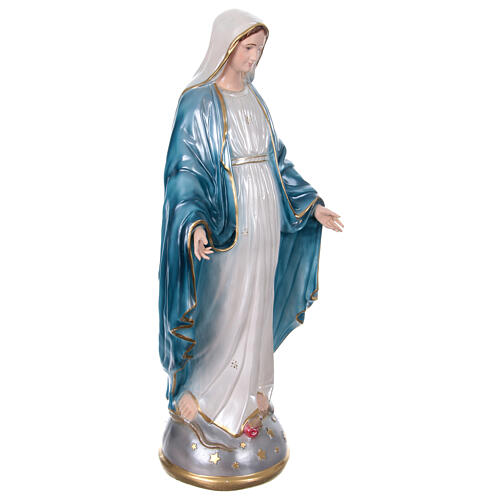 Statue Vierge Miraculeuse 80 cm résine 5