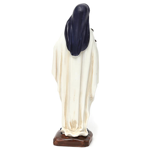 Saint Theresa 20 cm in colored resin 5