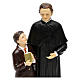 Don Bosco und Domenico Savio 20cm aus Harz s2