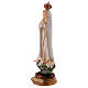 Virgen Fátima 24 cm estatua resina s3