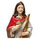 Saint Lucy 30 cm Statue, in colored resin s2