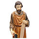 St. Joseph carpenter statue in resin 23 cm s2