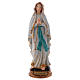 Madonna di Lourdes 22 cm statua in resina s1