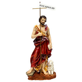 Święty Jan Baptysta Chrzciciel 37 cm żywica malowana
