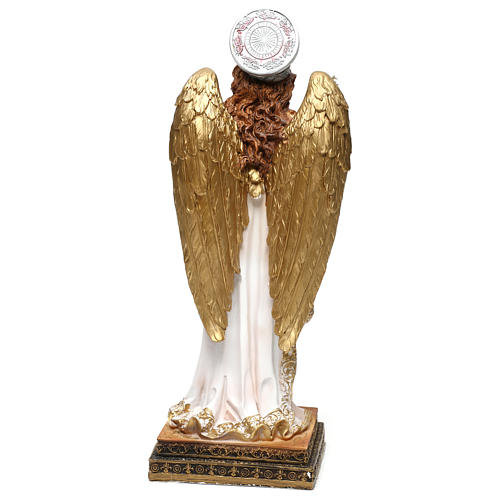 Archangel Gabriel statue in painted resin 40 cm 5