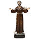 St. Francis statue in resin 30 cm s1