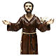 San Francesco h 30 cm statua in resina s2
