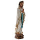 Virgen de Lourdes 75 cm estatua de resina s4