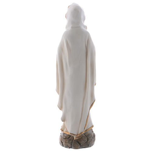 Virgen de Lourdes 20 cm estatua resina 5