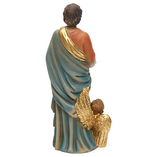 St. Matthew the Evangelist statue in resin 20 cm 5