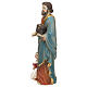 Statue of Saint Matthew the Evanglelist, 20 cm in resin s3