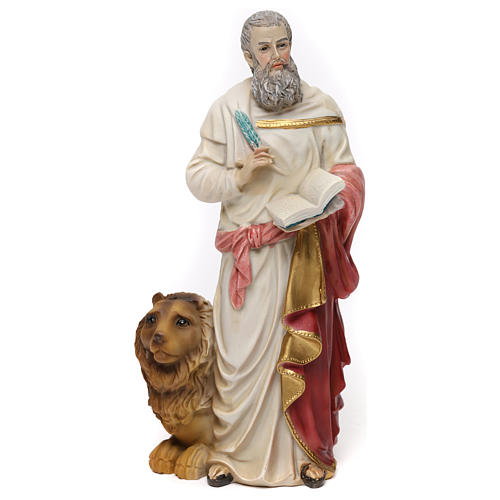 St. Mark the Evangelist statue in resin 20 cm 1