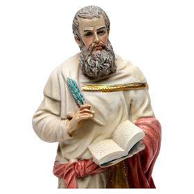 Statue résine Saint Marc Évangéliste 20 cm