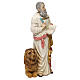 Statua resina San Marco Evangelista 20 cm  s4