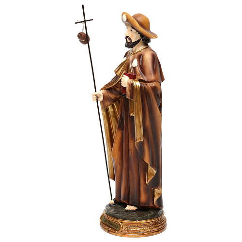 St. James the Apostle statue in resin 20 cm 3