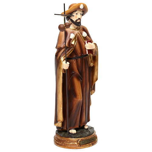St. James the Apostle statue in resin 20 cm 4