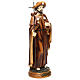 San Giacomo Apóstol 20 cm estatua de resina s4