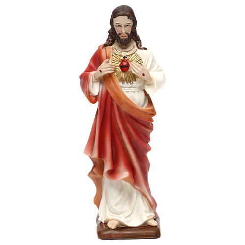 Sacred Heart of Jesus statue in resin 20 cm 1
