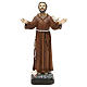 St. Francis statue in resin 20 cm s1