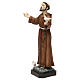 St. Francis statue in resin 20 cm s3