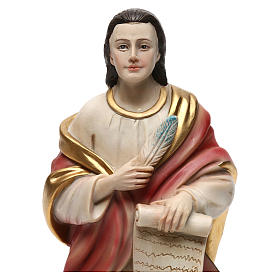 St. John the Evangelist statue in resin 21 cm
