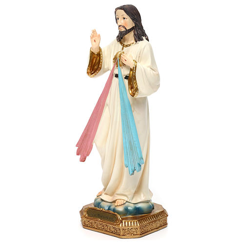 Divine Mercy statue in resin 23 cm 3