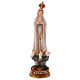Statua resina Madonna di Fatima 16 cm s1