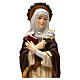 St. Catherine of Siena statue in resin 40 cm s2