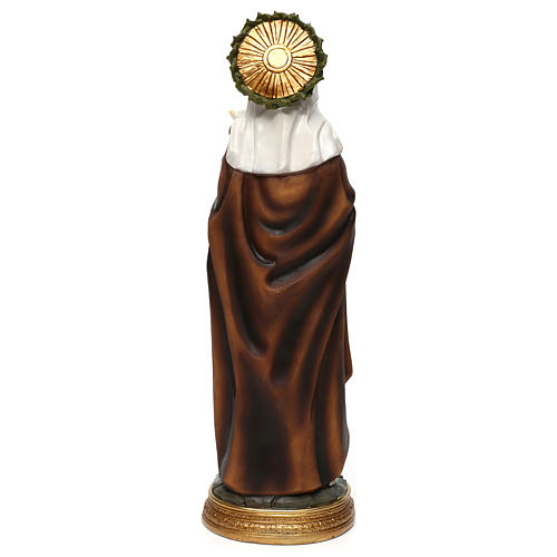 Sainte Catherine of Siena 40 cm resin statue 5