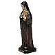 St. Clare statue in resin 20 cm s3