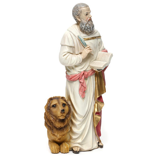 San Marco Evangelista 30 cm estatua de resina 4