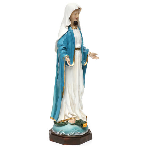 Estatua Virgen Inmaculada 40 cm resina 4