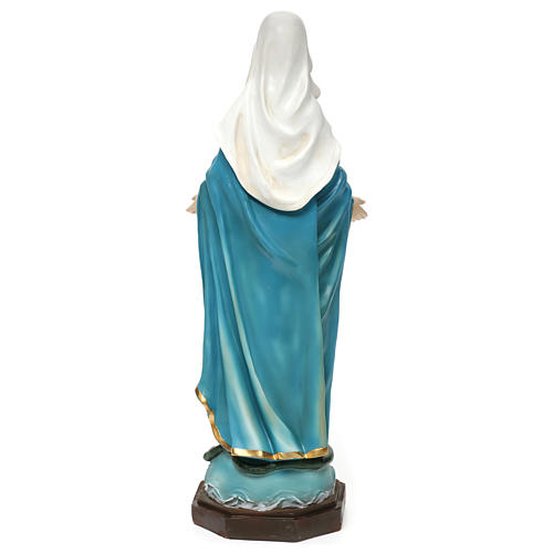 Estatua Virgen Inmaculada 40 cm resina 5