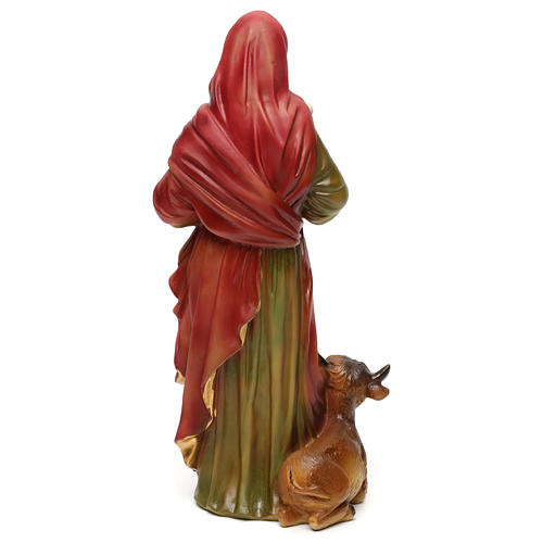 San Luca Evangelista 30 cm statua in resina 5