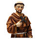 Figura z żywicy Święty Franciszek z wilkiem 40 cm s2