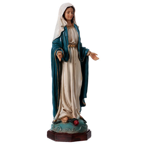 Virgen Inmaculada 30 cm estatua de resina 4
