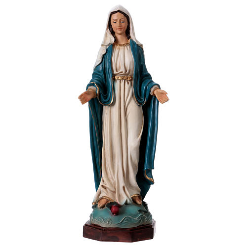 Vierge Immaculée 30 cm statue en résine 1