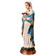Holy Mary pregnant statue in resin 20 cm s2
