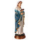 Holy Mary pregnant statue in resin 20 cm s3