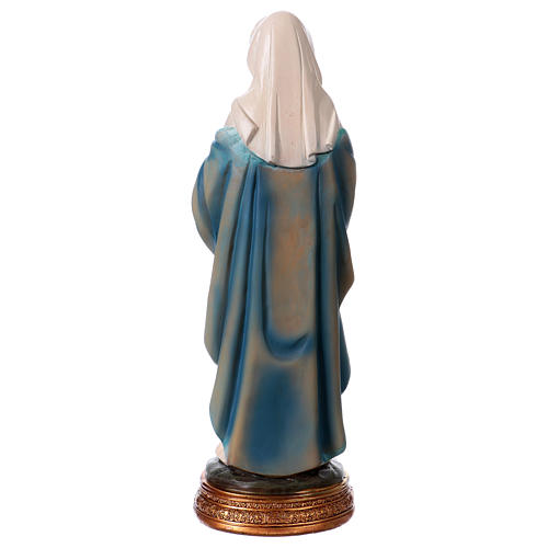 Statua Maria incinta 20 cm in resina 4