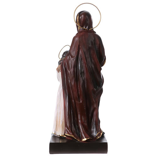 St. Anne with Mary statue in resin 20 cm 4