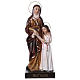 St. Anne with Mary statue in resin 20 cm s1