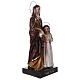 St. Anne with Mary statue in resin 20 cm s3