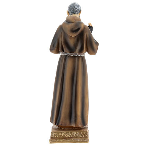 Padre Pio statue in resin 22 cm 4