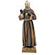 Padre Pío 22 cm estatua de resina s1