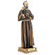 Padre Pío 22 cm estatua de resina s3