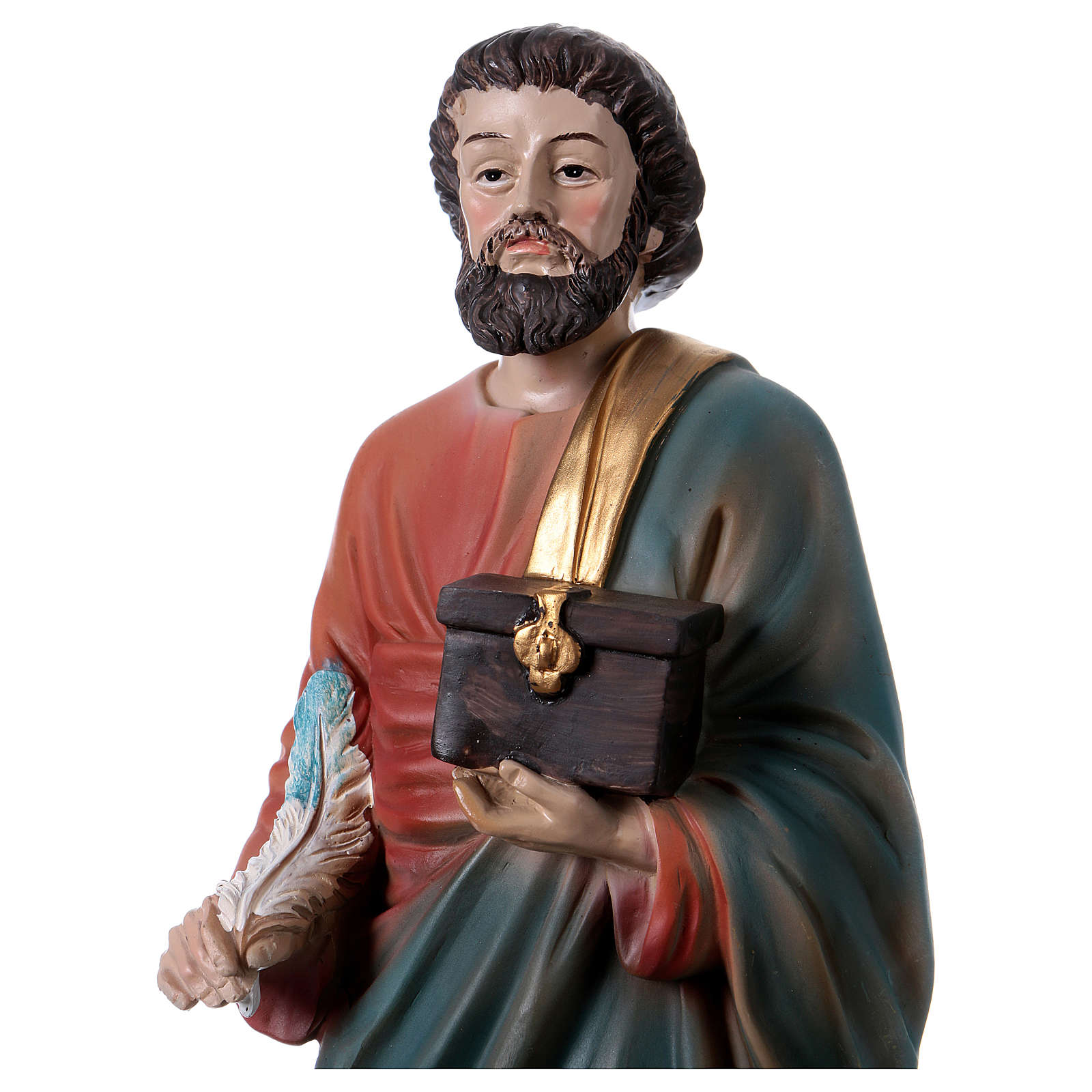 Heiliger Matthäus Evangelist 30cm aus Harz | Online Verfauf auf HOLYART