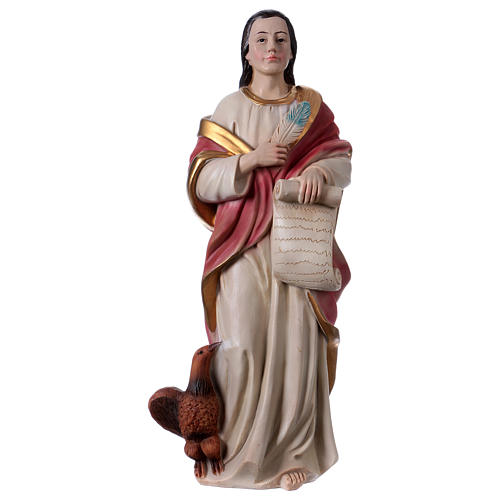 Saint John the Evangelist 30 cm resin statue 1