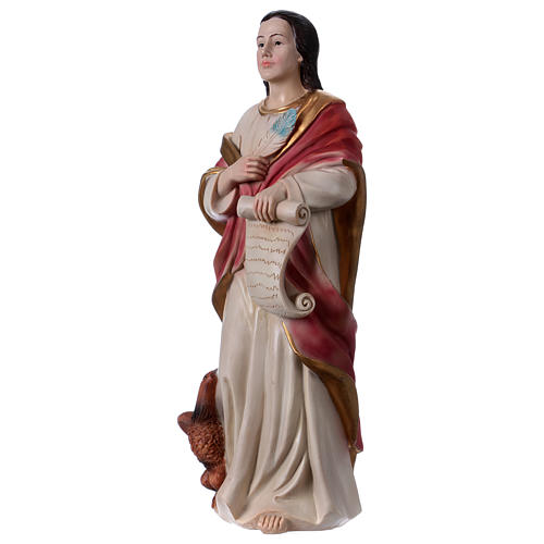 Saint John the Evangelist 30 cm resin statue 3