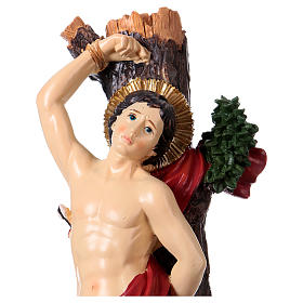 Figura Święty Sebastian 30 cm żywica
